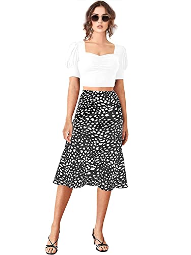 Image of Istyle Can Sweetheart Neck Ruched Front Puff Sleeve /Half Sleeve Streachable Solid /Plain Slim Fit Crop top for Women | Women's Slim FIT Crop TOP | Tops for Women