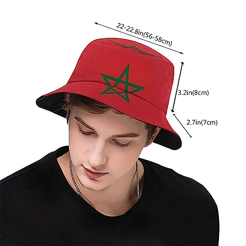 Image of Flag Bucket Hat Fashion Fisherman Hat Cute Flag Bucket Hats Sun Hat for Women Men