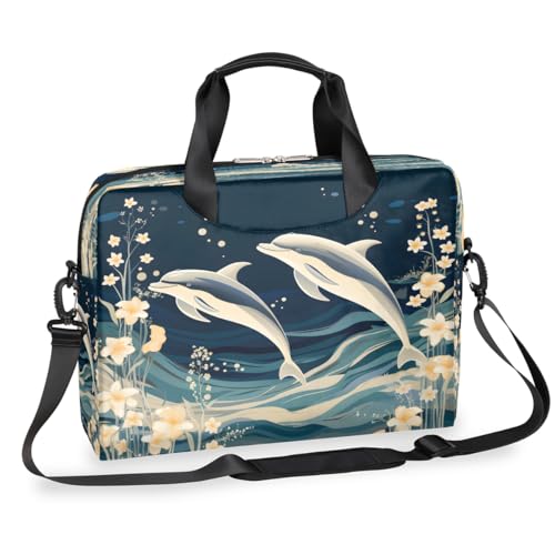 Maletín para laptop de 15.6 pulgadas Flowr Dolphin miniatura 1