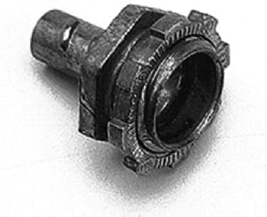 Halex 04405b 1/2" Flex Metal Conduit Screw-In Connector 50 Count