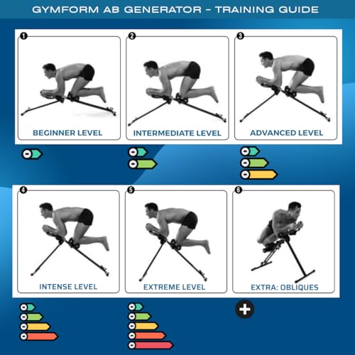 Entrenamiento funcional de abdominales y cardio integral con AB Generator 6