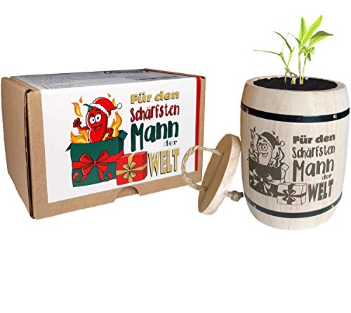 Cadeau de Noël pour homme - Kit de culture piment pour l'homme le plus aigu du monde - Cadeau de Noël Cover