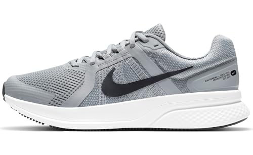 Nike Homme Run Swift 2 Chaussure de Course, Particle Grey Black White, 38.5 EU