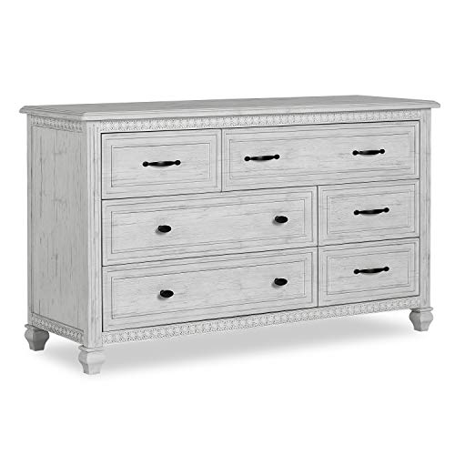 Evolur Baby Girls Modern Evolur Madison Double Dresser In Antique Grey Mist, Antique Grey Mist, 34.3X20.4X54 Inch Pack Of 1 Us #TOP3