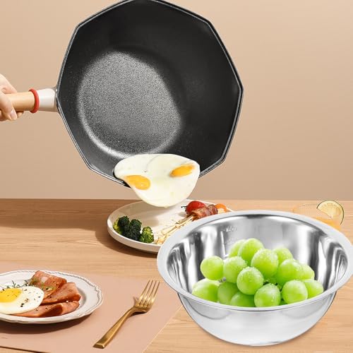 Set de 5 tazones de acero inoxidable para cocina miniatura 5