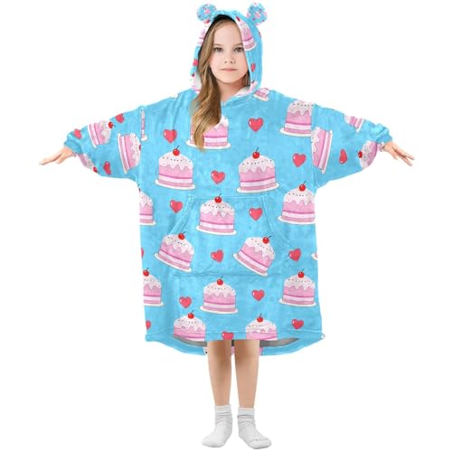 Couverture à capuche enfant en polaire pour les soirées cocooning de vos filles et garçons