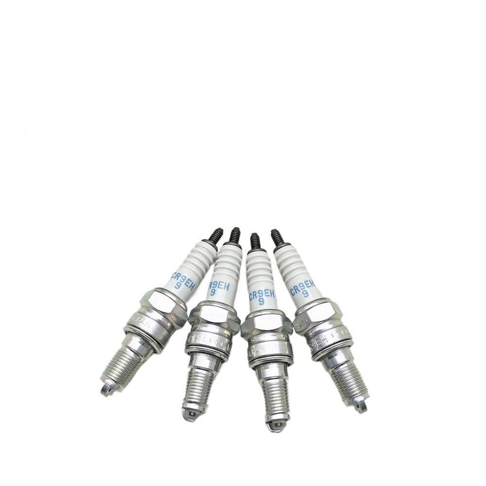 Bujía 4 piezas/Compatible con bujías NGK CR9EH-9 7502 / Compatible con HONDA CB600F CB650F CBR600F F-F4 CBR650F CRF150R NHX110 ELITE NX250 (20-04), etc.