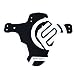 FIFTY-FIFTY Mountian Bike Fender,MTB Mudguard,Front and Rear Compatible,Fits 26", 27.5", 29", Plus Size and Fat Bike wheel sizes(White)