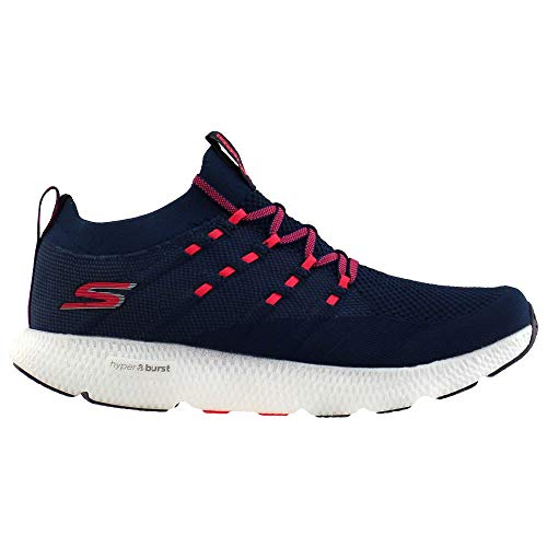 Skechers Women's GOrun Hyper 7 Shoe (9.5) Navy/Pink