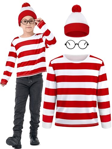 Wheres Waldo Costume Kids