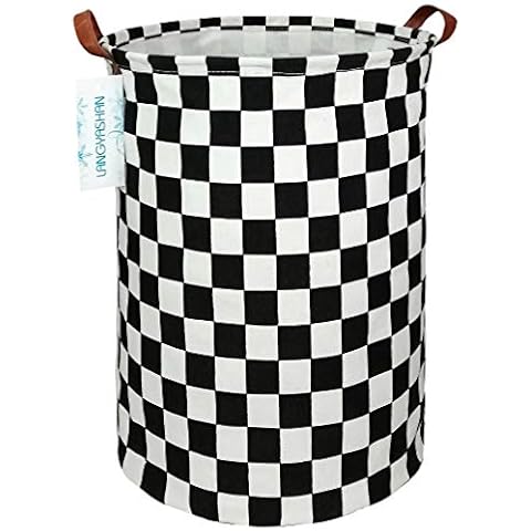 LANGYASHAN Collapsible Laundry Basket Cover