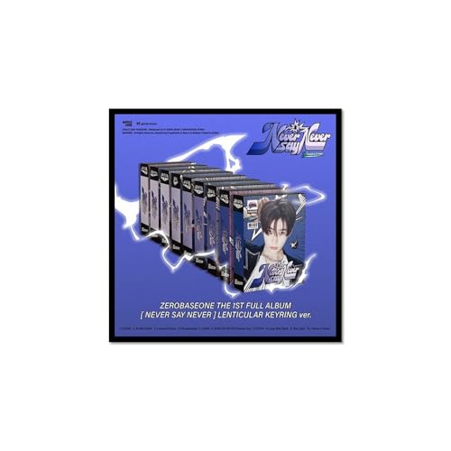 ZEROBASEONE NEVER SAY NEVER [LENTICULAR KEYRING Ver. / Smart Album] 1st Full Album (SEOK MATTHEW Ver.)