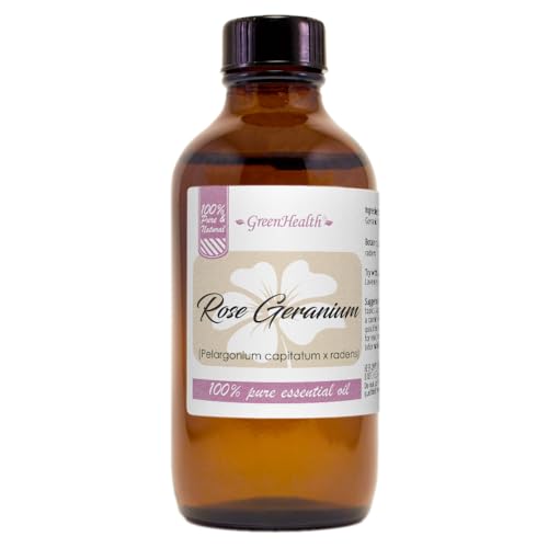 Aceite Esencial de Geranio Rosa 4 fl oz miniatura 1
