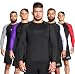 Elite Sports New Item Full Long Sleeve Compression, MMA, BJJ, No-Gi, Cross Training Rash Guard (Black, Medium)