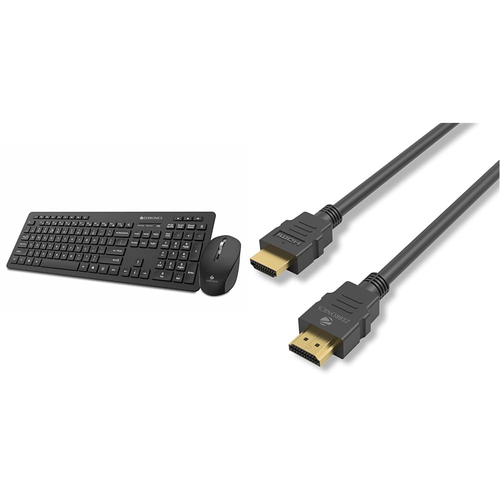 See full amazon price history chart for Zebronics Zeb-Companion 500 2.4GHz Wireless Keyboard & Mouse Combo, USB Nano Receiver, Chiclet Keys, Zebronics Zeb-Companion 500 2.4GHz Wireless Keyboard & Mouse Combo, USB Nano Receiver, Chiclet Keys, (B0BRHX2V4T) Amazon Price History, Amazon Price Tracker