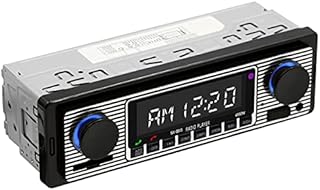 Car Radio, Yolispa Bluetooth Car Stereo with USB/SD/AUX Port, 4 x 60W Car Audio FM Radio, Digital MP3 Player, Hands-Free Calling with Remot Control