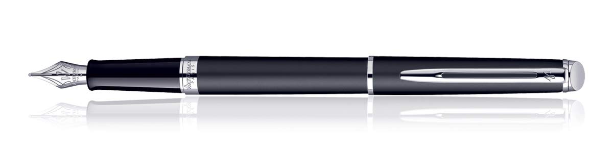 Waterman Hemisphere CT Fountain Pen Medium Nib-Matt Black - Image 4 thumbnail