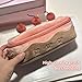 Vobomo Cherry Cake Pencil Case Big Capacity Pen Holder Plush Pencil Pouch Box Cute Aesthetic Pen Case (Cherry)