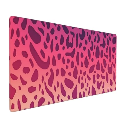 Tapis de souris de jeu animal dégradé 40x90cm imperméable pour bureau et PC