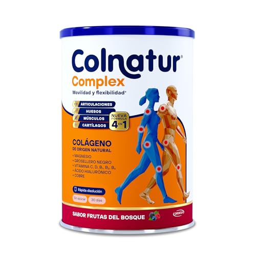 Colnatur Complex Frutos de Bosque | 341g | Colágeno con Magnesio y Vitamina C para Músculos y Articulaciones