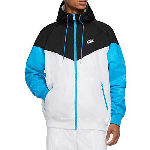 Nike Men's Hooded Windbreaker Sportswear Windrunner Jackets AR2191-106 Size L