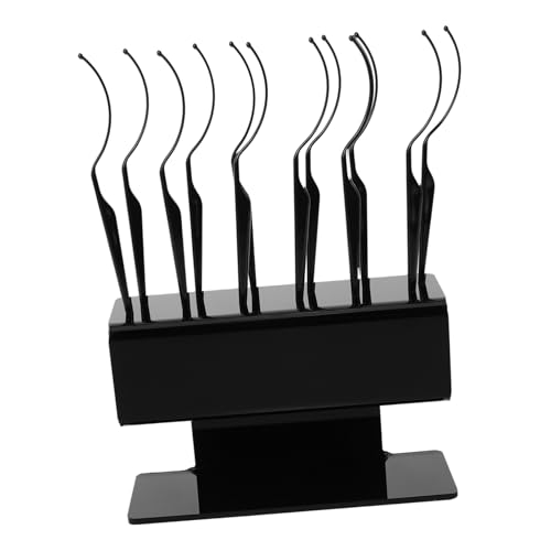 Alipis Expositor Para Probar Pestañas Soporte De Pestañas Postizas Con Varillas De Exhibición Individuales Organizador De Extensiones De Para Uso Salón De Belleza