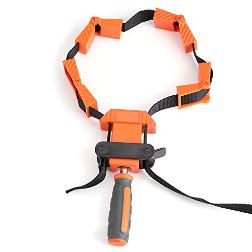 Asixx Strap Clamps For Woodworking, 4M Woodworking Band Strap Clamp Ratchet Corner Miter Vise Framing Tool With High Strength And Wear-Resistant For Variety Of Shapes To Tie And Clip #TOP6