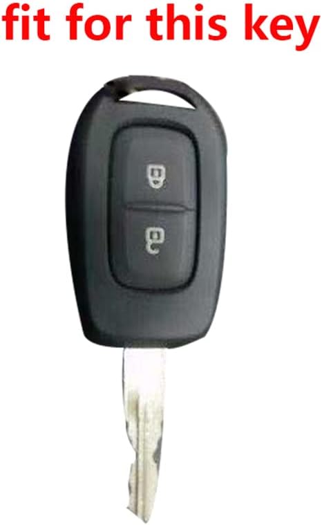 Miniatura 2 de OYTHO Funda para llave de coche, para R-enault Logan Stepway 2019 para R-enault Sandero Duster Dacia Scenic Master Megane Funda de silicona para