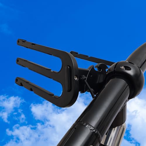 XnoKrifa Wakeboard Tower Rack - Black Bat Design 360 Adjustable Fits 2.5 Towers Holds Surfboards Wakeboards Boat Flag Holder Ski Tower Accessories