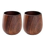 【Plaisir polyvalent des boissons】: idéal pour savourer le thé, le café ou d'autres boissons chaudes et froides, ces tasses en bois de noyer apportent une touche de charme naturel à votre rituel quotidien. Leurs motifs de grain distinctifs garantissent que chaque tasse est une pièce artistique fonctionnelle unique pour votre maison ou votre bureau.