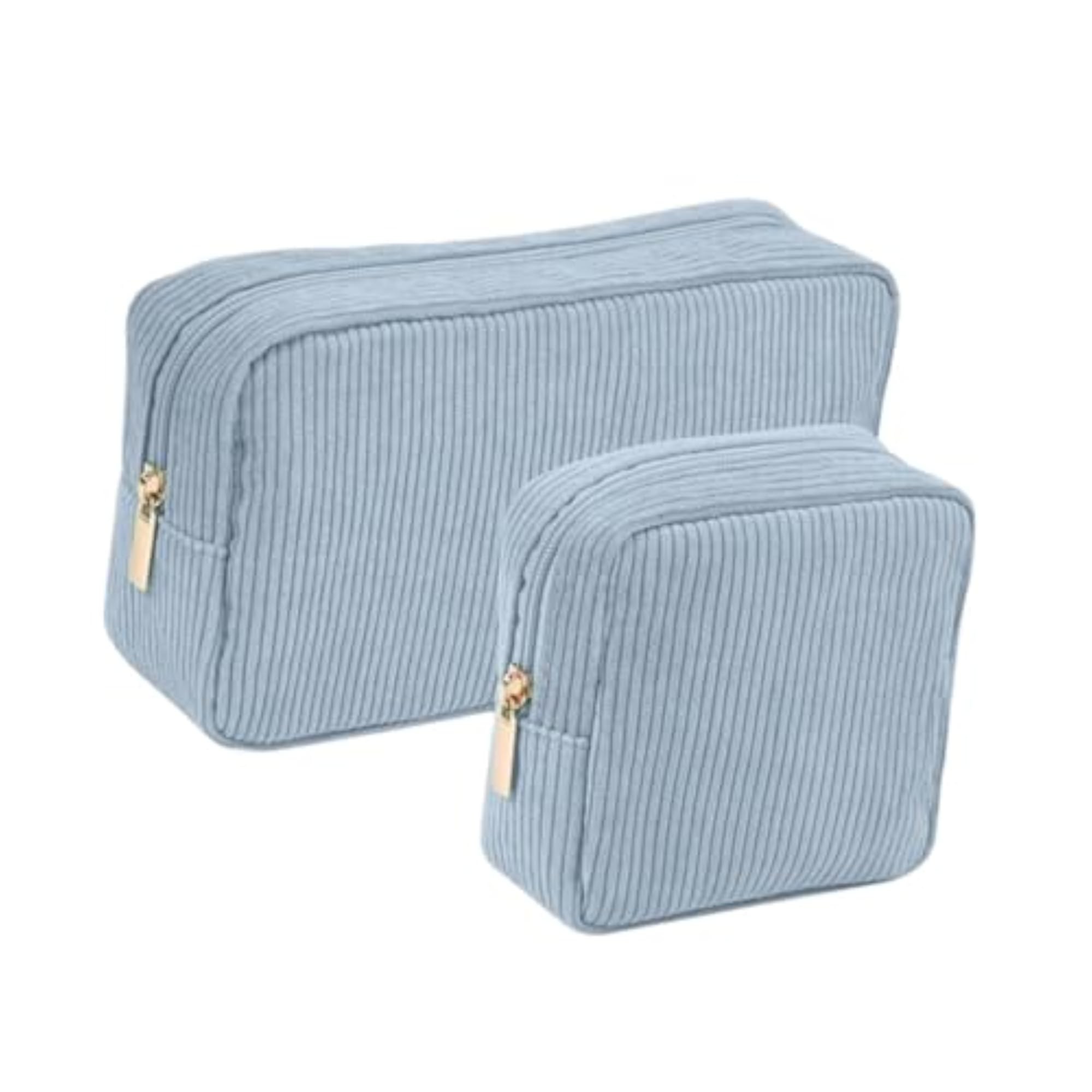 Cute Portable Travel Makeup Bag for Business Trips, Blue