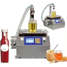 Automatic Filling Machine for Viscous Liquid, Paste, Honey, 304 Stainless Steel Gear Pump, Filling Height 040cm, Filling Range 20g8kg, Bottle Filler Machine
