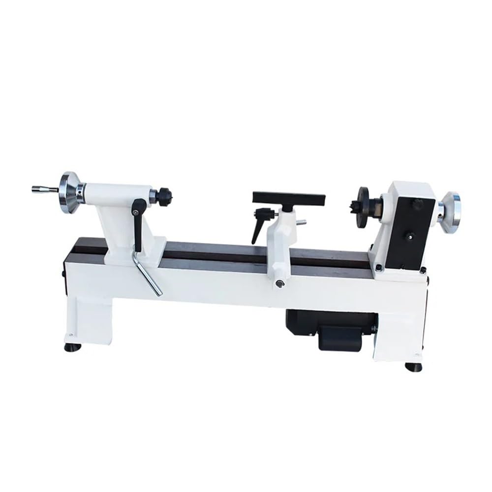 Torno for carpintería, torno en miniatura multifuncional for el hogar, máquina de madera, torno de cuentas, torno pequeño