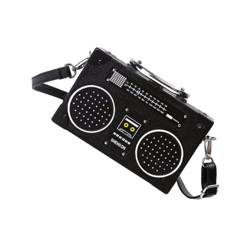 Sac à main femme forme de radio Hemobllo idéal pour vos sorties et loisirs