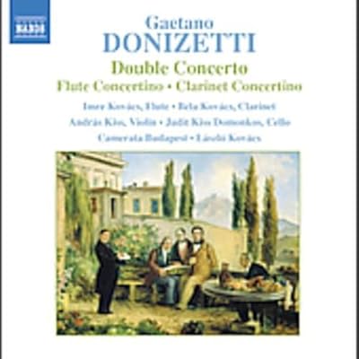 DONIZETTI: Double Concerto / Flute Concertino / Clarinet Concertino