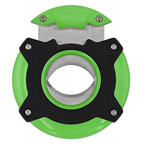 XIKAR® Ensō coupe-cigare vert en acier inoxydable et design haut de gamme