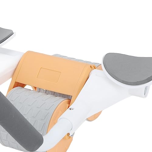 Rolo de Exercícios Abdominais de Rebote Automático, Roda de Rolos Abdominais Com Suporte de Cotovelo