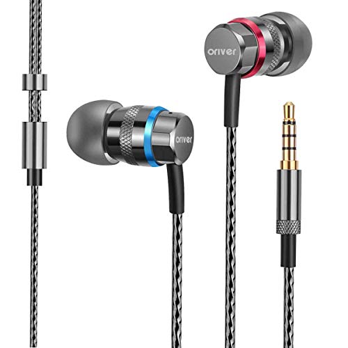 Oriver High Res Earphone with Microphone and Remote Control