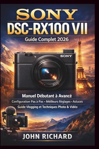 Manuel SONY DSC-RX100 VII : guide complet 2026 de configuration débutant à avancé - 2