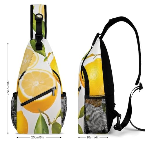 Morrales tipo sling Fresh Lemon para senderismo y día miniatura 2