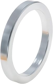 Anillo De Metal Para Pene Masculino, Restricción Escrotal, Retardante, Juguetes Sexuales Para Parejas, Entrenamiento, Color Blanco, 50 Mm