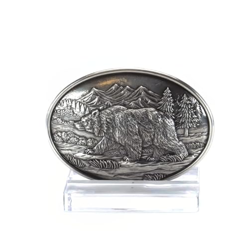 Nocona Men's Oval Bear Buckle, Silver Review: A Stylish and Affordable Western Buckle?