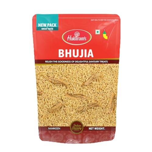 Image of Haldiram's Bhujia 1kg | All Time Favourite | Perfect Tea-Time | Ready to Eat | Crispy & Light Snacks | Spicy Tadka | Indian Namkeen | Snacks & Savouries