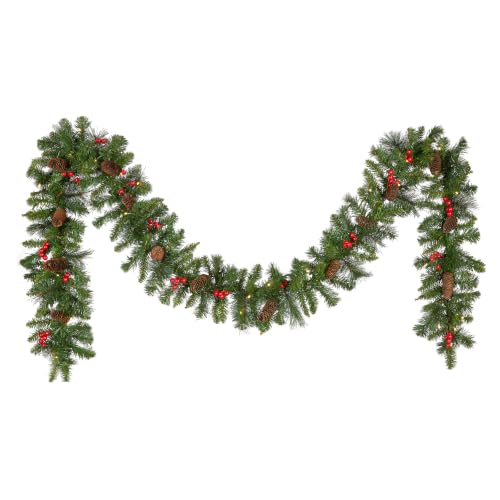 National Tree Company 9ft Pre-Lit Crestwood...