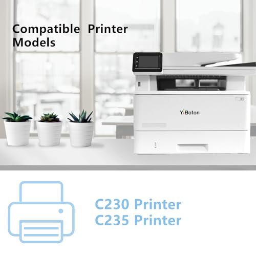 Image of C230 C235 High Capacity Toner Cartridge with Chip, Replacement for Xerox 006R04391 006R04392 006R04393 006R04394, Compatible with Xerox C230DNI C235DN Printer, Black Cyan Magenta Yellow 4-Pack