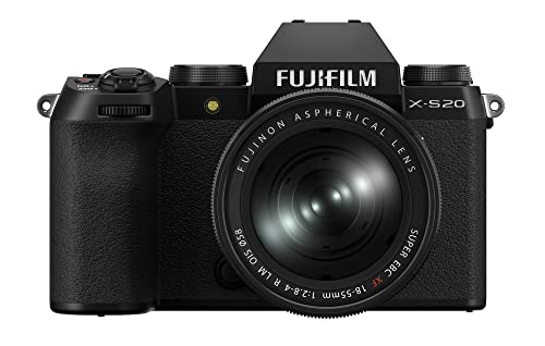 Image of Fujifilm Fujfilm X-S20 Mirrorless Digital Camera XF18-55mm Lens Kit