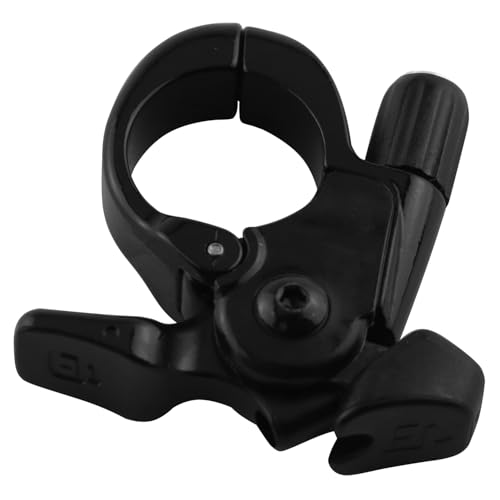 Contrôleur de fourche VTT noir en aluminium 47x50mm pour levier à câble de vélo
