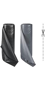 OLIVO.Shop | Rubber Work Rugs on Wheels, Floor Cover PVC with Screws or
