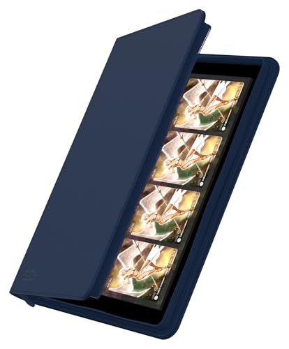 Image of Ultimate Guard Zipfolio 320 - 16 Pocket Xenoskin Blue