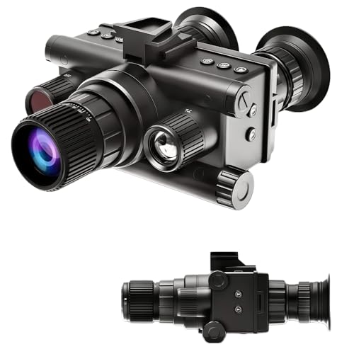 HOTGEEJP �w�b�h�}�E���g�^�Î��S�[�O�� �Î��� 4K 40MP 8 �{�f�W�^���Y�[�� �t���È� 600m 3 �i�K IR ���� OLED �f�B�X�v���C 12 ���ԘA���g�p �^��/�B�e�\ �A�E�g�h�A ��� �h�� �Ď� �T�o�C�o���Q�[���i�u���b�N �j